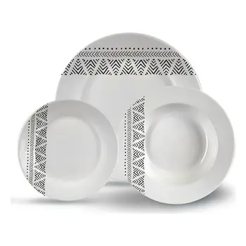 

Tableware Porcelain (17 x 23 x 23 cm) 18 pcs
