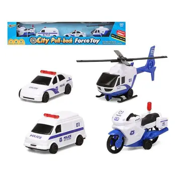 

Vehicle Playset 119459 cop (4 Pcs)