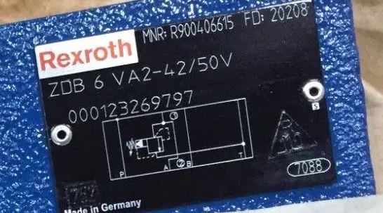 

ZDB6VA2-42/50V NEW REXROTH VALVE R900406615 ZDB6VA2-4X/50V