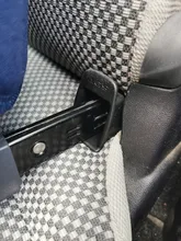 Conector Universal ISOFIX de acero para asiento de coche, soporte de montaje de asiento de seguridad para niños, pestillo de acero Universal, 1 unidad, 4mm