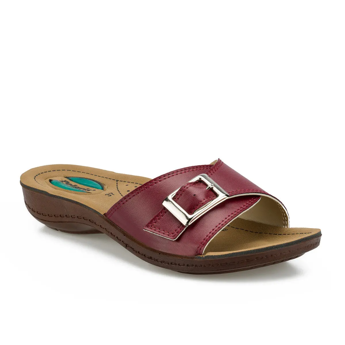 

FLO 161198.Z Burgundy Women 'S Slippers Polaris