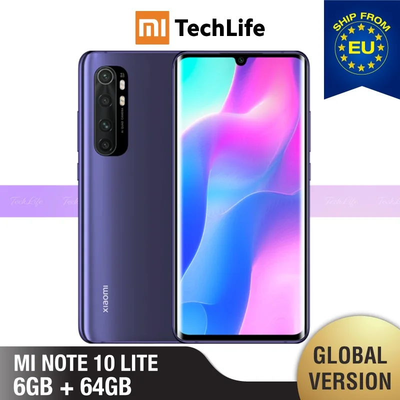 Global Version Xiaomi Mi Note 10 Lite 6GB RAM 64GB