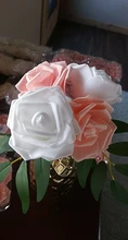 Rose-Flowers Bride Bouquet Scrapbooking Artificial Wedding-Party-Decorative Pe-Foam 