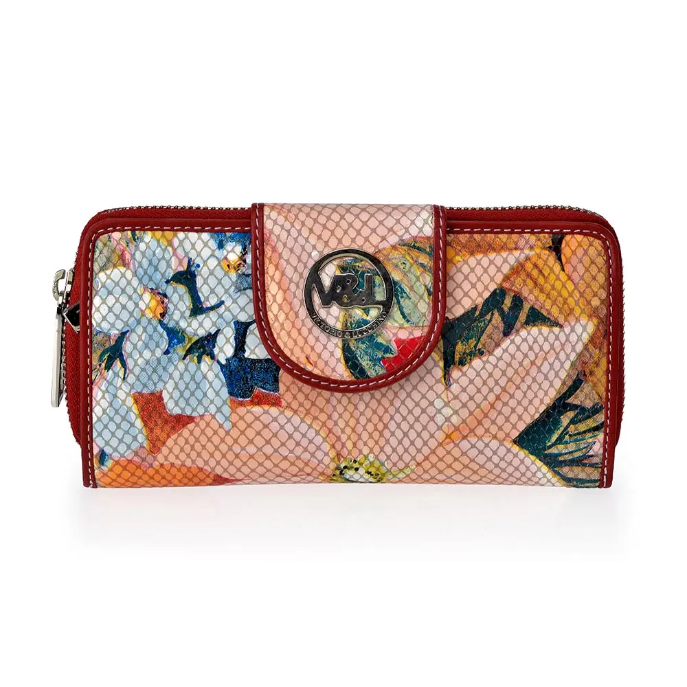 Estuche Mujer Monedero y Piel y Lucchino Rojo 332| - AliExpress