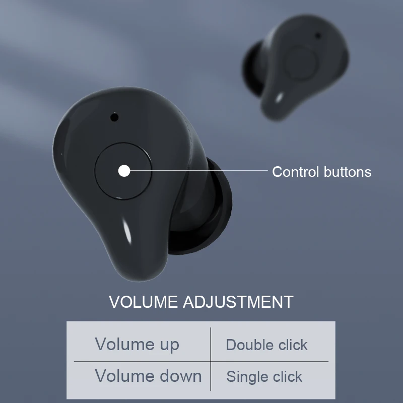 Hearing aid Bluetooth Hearing Aid Rechargeable CIC Digital Sound Amplifier 16 channels Phone APP Programmable For Deafness Elderly audifonos