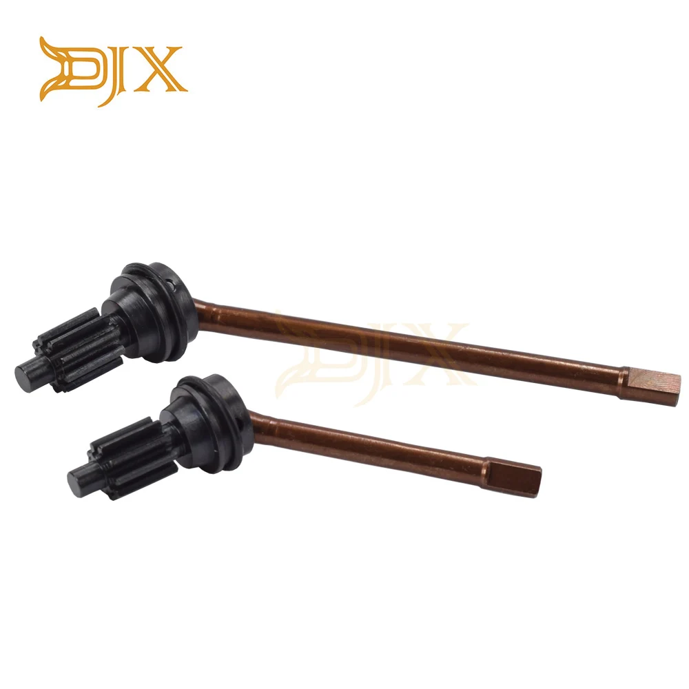 2PCS Stainless Steel Front Axle CVD Drive Shaft for 1/10 RC Crawler Traxxas TRX4 