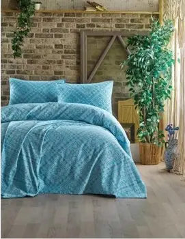 

Jacquard Consept Bed Cover Set Square A. Blue Item Code: Ep-0