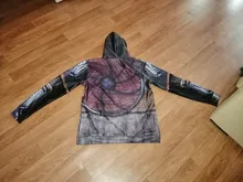 Viking Armor-Sudadera con capucha para hombre y mujer, prenda deportiva con estampado 3D de tatuaje, estilo Harajuku, Casual, con cremallera, WJ002