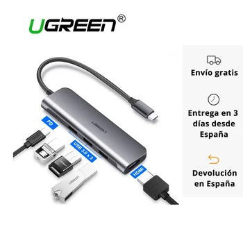 

Ugreen top converter multifunctional USB Multi USB 3,0 HUB type C to HDMI adapter for MacBook Pro Huawei P30 Samsung Lenovo yoga