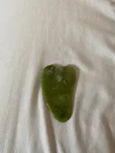 Gua sha-masajeador Facial de Jade Natural, tablero raspador Facial, Guasha, meridiano, relajación muscular, estiramiento de la piel, espátula fina