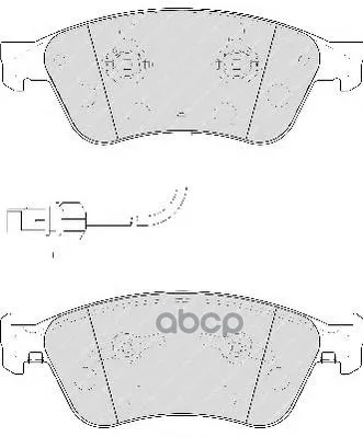 Колодки Тормозные Дисковые Audi A8(4e_),Vw Phaeton(3d2) 04/2002- Ferodo арт. FDB1832