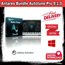 Плагин Antares Bundle Autotune Pro 9.1.0 Rev.2 VST VST3 AAX, плагин для создания эффектов fl studio ableton live logic pro, отличный вокал
