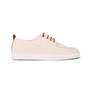 

Sneakers SIBARI Fabric for Man or Woman Handmade in Spain with Cushioned Insole. Model Capri Beige