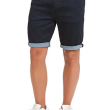 CR7 брюки короткие для мужчин темно-синие повседневные Vaquros короткие Вощеные CRD046B