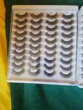 False-Eyelashes Long-Makeup Beauty Natural 20-Pairs 3d for New