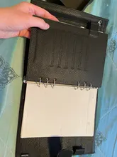 Moterm-Agenda de anillos de lujo con carpeta de anillos plateados, organizador de Agenda, diario, Bloc de notas, cuaderno de bocetos, A5, 30 MM, nueva serie