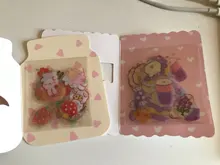 VanYi-adhesivo de papelería Kawaii, pegatinas coreanas de escritorio, dibujos animados, pegatina decorativa para uso diario, 45 Uds./PVC