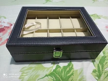 BOBO BIRD-organizador de Caja expositor de relojes de muñeca de polipiel, caja de almacenamiento, soporte para reloj, estuche de exposición de joyería, saat kutusu