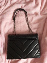 Bolsas de mensajero de piel sintética con rombos para mujer, bandoleras con cadena, estilo Retro, 2020