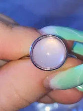Anillos metálicos de dedo con piedras coloridas para mujer y niña, HZ, 2019, Vintage, color plata, para verano