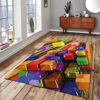 

Lego Patterned Carpet ,Non Slip Floor Carpet,Teen's Carpet,Turkish Rug
