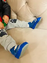 Zapatos para primeros pasos de bebé, zapatos para bebé de dibujos animados de algodón, recién nacido, suela suave, Otoño e Invierno