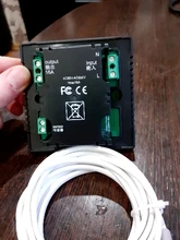 AC85-240V LCD Touch Screen S-mart Thermostat Electric Floor Heating Termostato S-mart