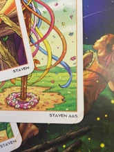 Cartas de oráculo del Tarot para mujeres y niñas, juego de mesa, novedad