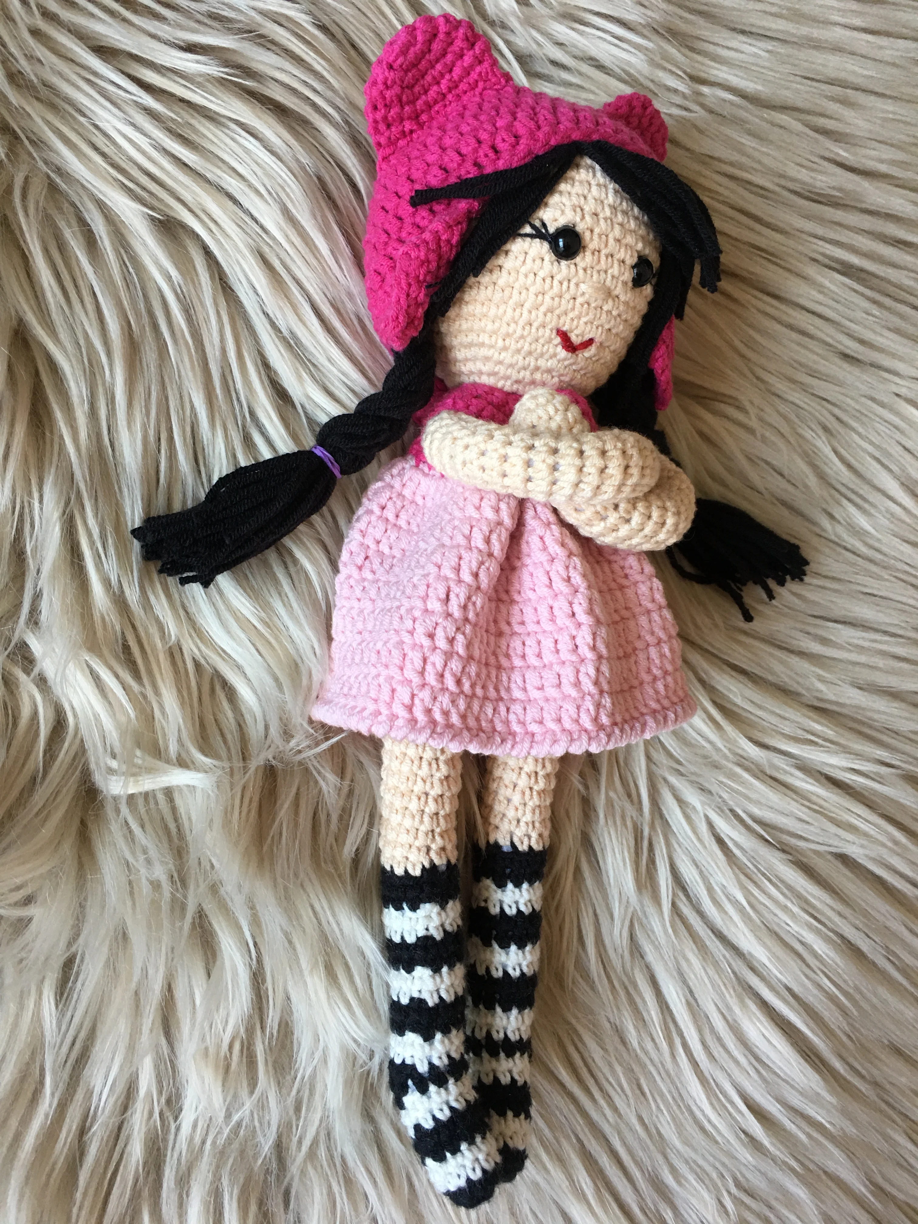 Вязание амигуруми кукла Amigurumi девочка игрушки ручной работы вязаная игрушка