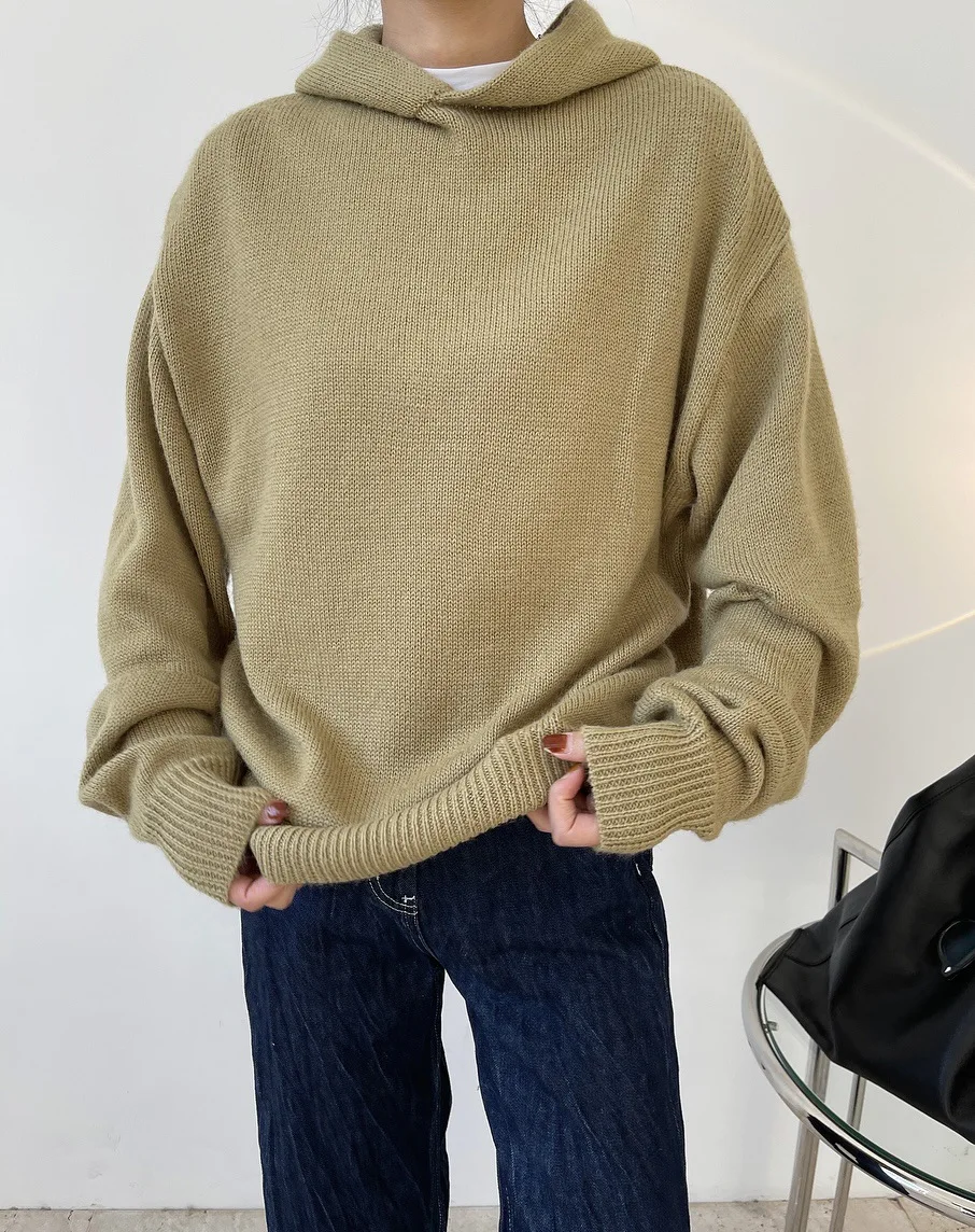 

woman warm hoodie