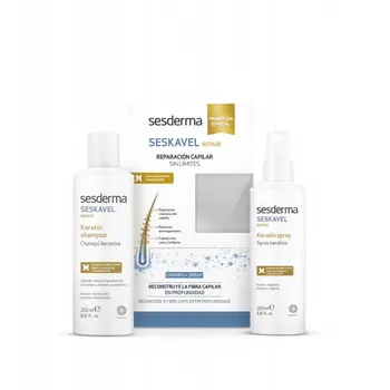 

SESKAVEL REPAIR Shampoo KERATIN LOT 2 pz