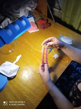 12cm y 5,1 larga borla fibra Clip en pendientes No perforado para las mujeres de moda nupcial bohemio boda Clip de oreja Anti-alergia