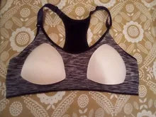 Padded Yoga-Bra Wirefree Fitness-Top Sport-Brassiere Seamless Push-Up Adjustable Quick-Dry