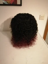 BHF-Cabello Humano ondulado con cierre, 4 mechones, brasileño, Remy, ondulado, Natural, 100%, 50g, estilo Bob corto