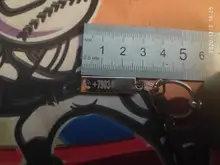 Llavero antipérdida personalizado, llavero pequeño personalizable para hombres y mujeres