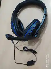 Cascos con cable para jugar a videojuegos, cascos con micrófono para ordenador, portátil, PS4 Play Station 4, Nintendo Switch, tableta