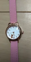 UTHAI CQ04 reloj para niños, relojes de cuarzo multicolor de gato, relojes de pulsera para niñas, relojes de rosetón coloridos