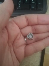 ELESHE 100% de Plata de Ley 925 del encanto del grano Fit Original Pandora pulsera foto personalizada DIY de corazón de cristal de perlas de joyería