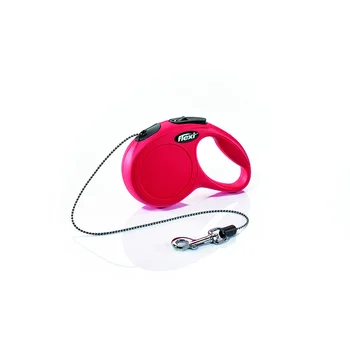 

Flexi leash-roulette classic XS 3m rope, red, 13x2,9x8,2 cm-1 pc