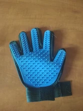 Nuevo juguete de Silicón para perro para cepillo guante Deshedding suave eficiente cuidado para mascotas guante baño para perros gato suministros de limpieza Accesorios