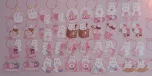 Lote de 40 pegatinas decorativas de oso conejo y Planeta, etiqueta de palo de Scrapbooking, diario, papelería, álbum, fiesta Kawaii, pegatina de perro