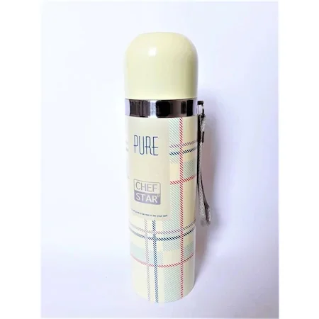 US $31.48 Patterned 500 Ml Steel Thermos Portable Vacuum Flask Travel Coffee Mug Tea Infuser Water Bottle Outdoor