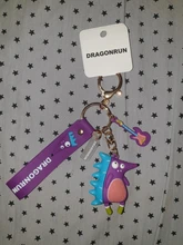 Llaveros de cocodrilo a la moda, llavero con zorro Original, muñeco de erizo de dibujos animados, colgante de anillos de llave, novedad de 2021