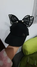 Mesh-Cap Snapback Sun-Hat Spring Rabbit-Ear Girls Kids Children Cute Summer Pearl Big-Bow