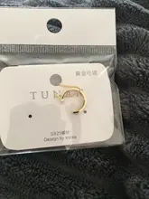 17KM-pendientes de borlas con Clip para mujer, aretes de línea larga dorados, Circonia cúbica, Cruz en la oreja, Clip, regalo de joyería 2021