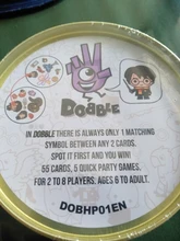 HP-rompecabezas mágico de Harry peter, juego de mesa de cartas con garabatos para Dobbles, juegos de cartas de punto para niños, juguetes educativos para niños