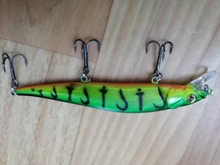 Lures Floating Wobbler Tackle Minnow Fishing-Lure Treble-Hooks Hard-Bait Bass Artificial