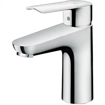 

Hansgrohe Logis e single lever basin mixer with high excess color Chrome