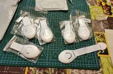 Protección de seguridad de plástico para bebés, 3 uds., para armarios, cajas, cerradura, cajón, puerta, producto de seguridad Terminator