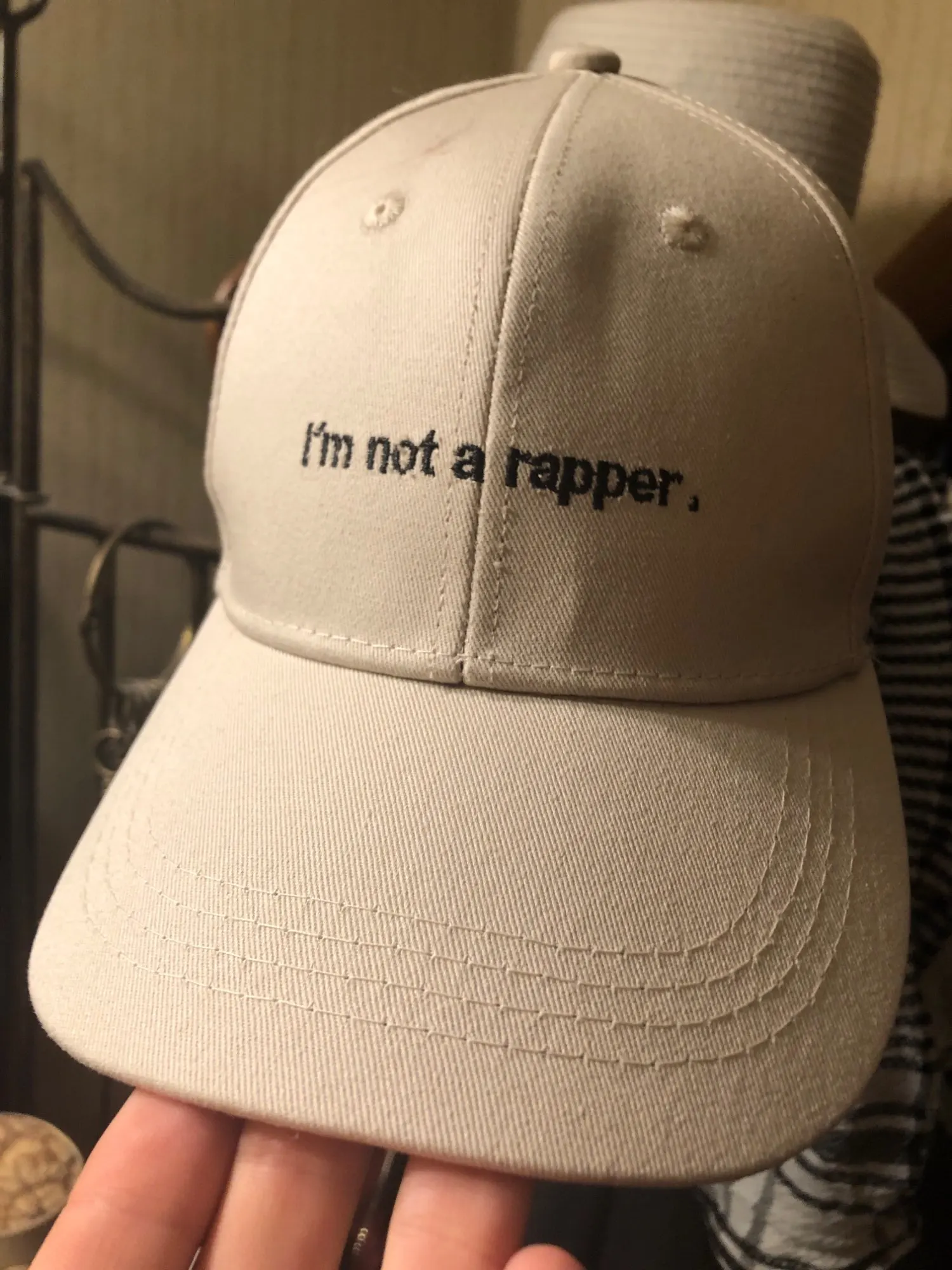 a rapper baseball cap hip hop 